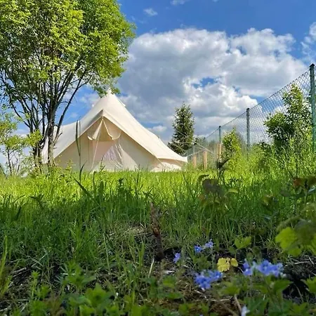 Glamping Nad Jeziorem Luksusowy namiot *
