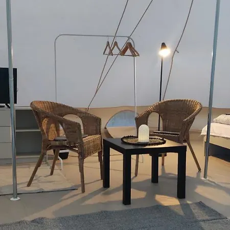 Glamping Nad Jeziorem Luksusowy namiot Nowe Guty